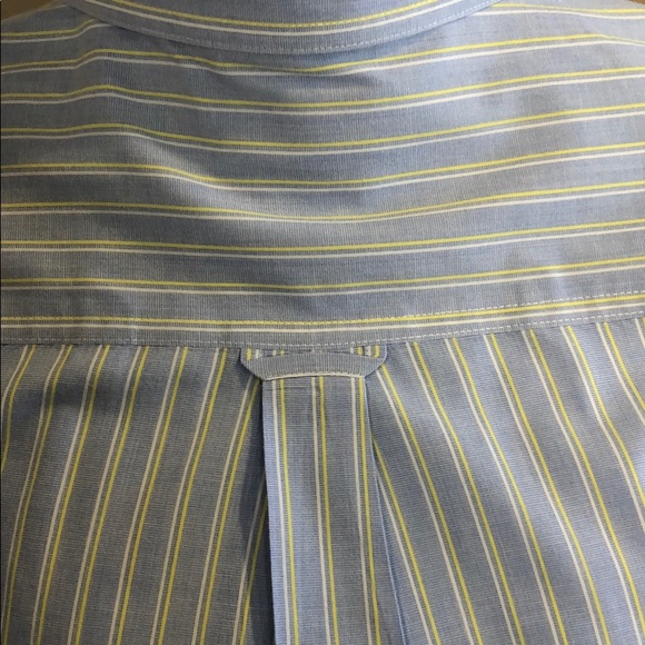 Chaps long sleeve blue striped shirt - Picture 2 of 5